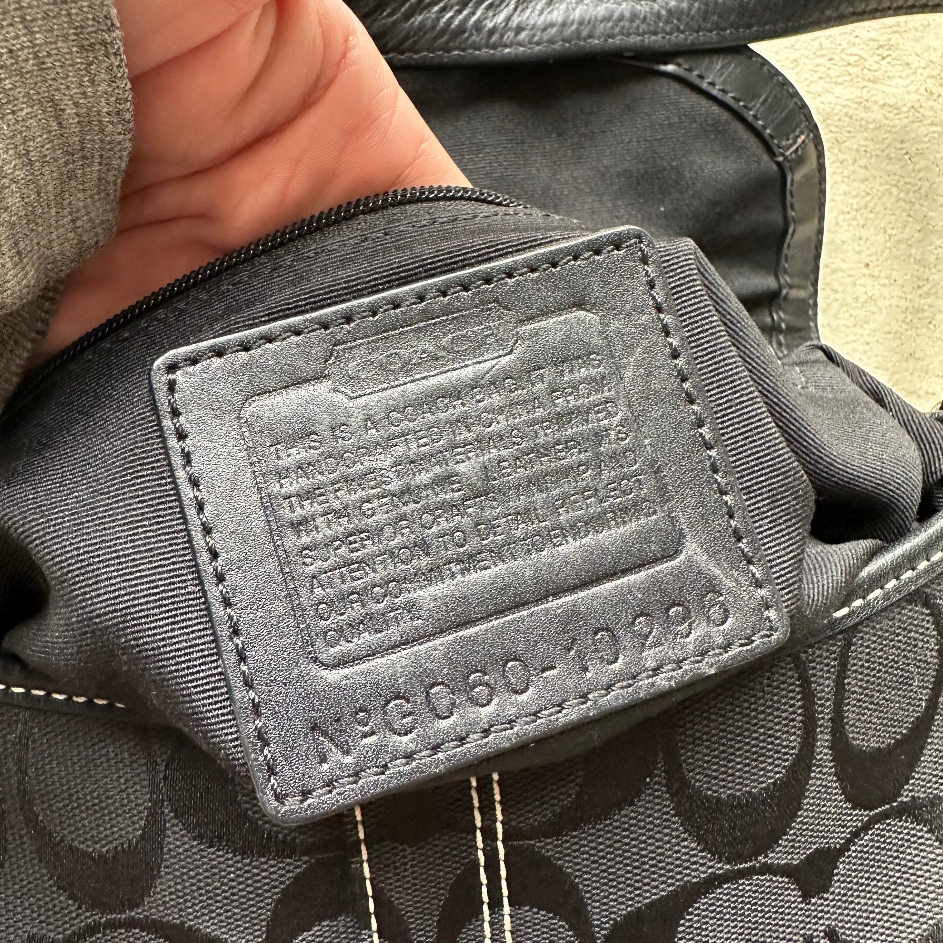 vintage y2k coach black mini soho shoulder bag 29