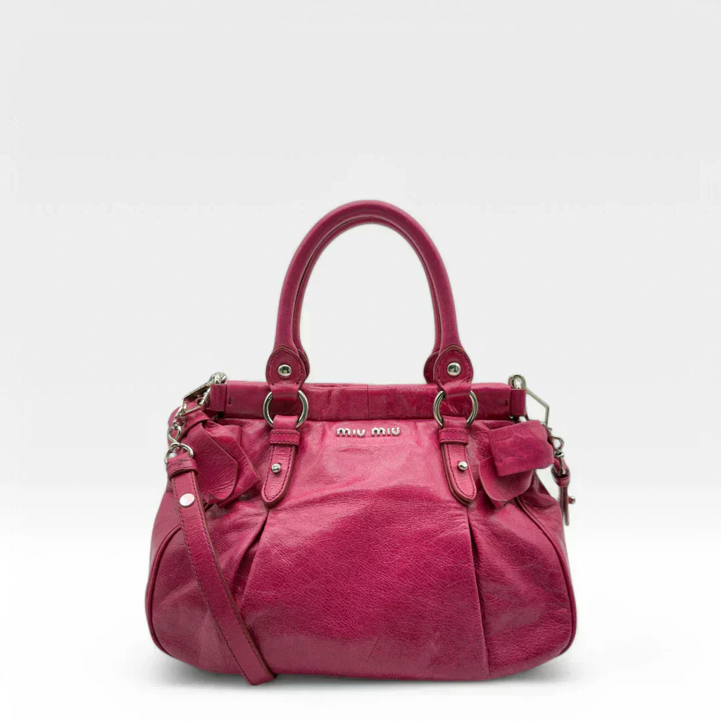 🔥 Pre-owned Miu Miu handbag Vitello pink 🔥