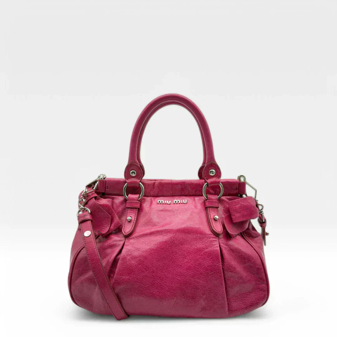 🔥 Pre-owned Miu Miu handbag Vitello pink 🔥
