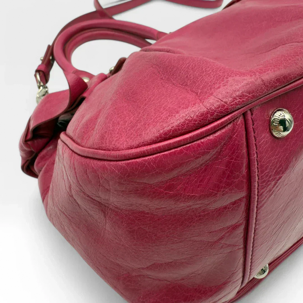🔥 Pre-owned Miu Miu handbag Vitello pink 🔥