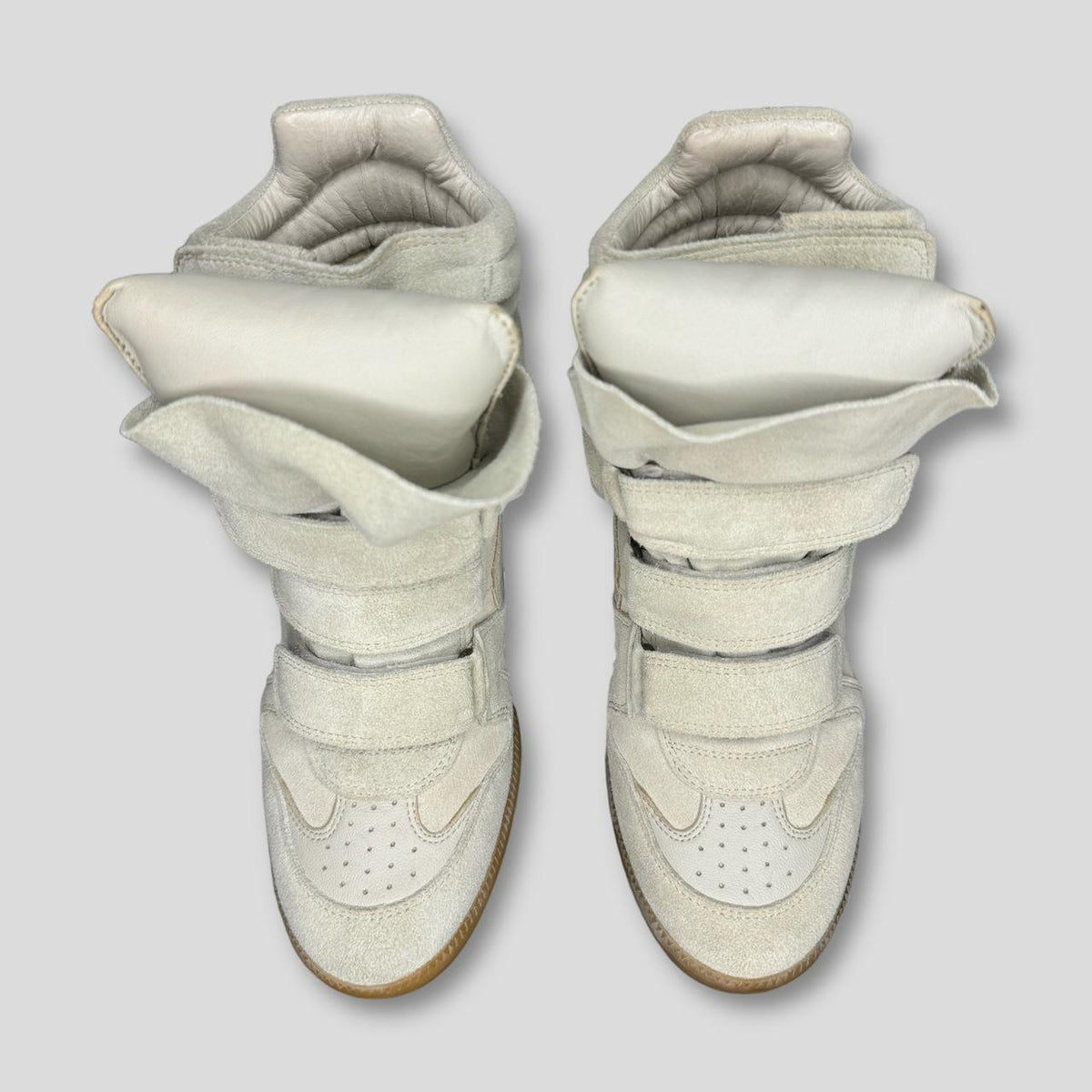 Isabel Marant Women's Cream Trainers