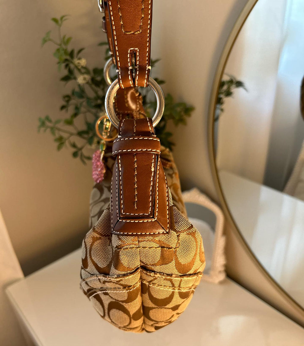 brown vintage coach bag 4