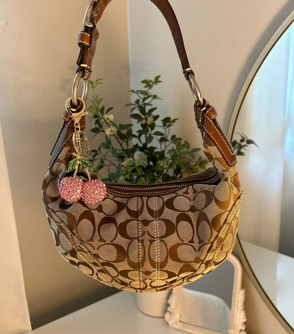 brown vintage coach bag 4