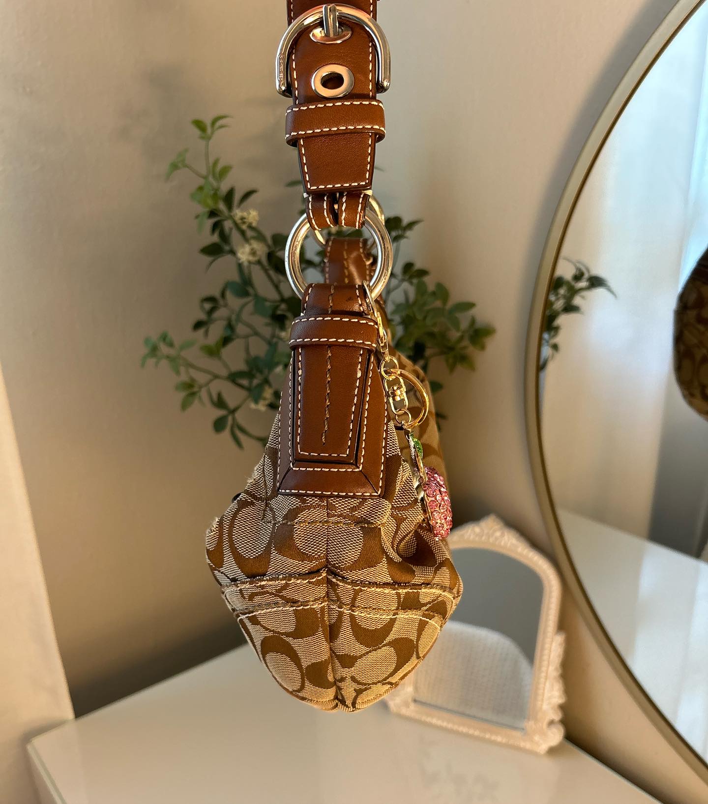 brown vintage coach bag 4