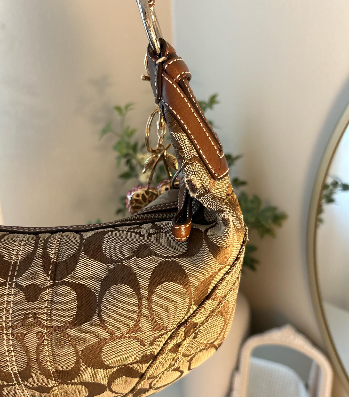 brown vintage coach bag 4