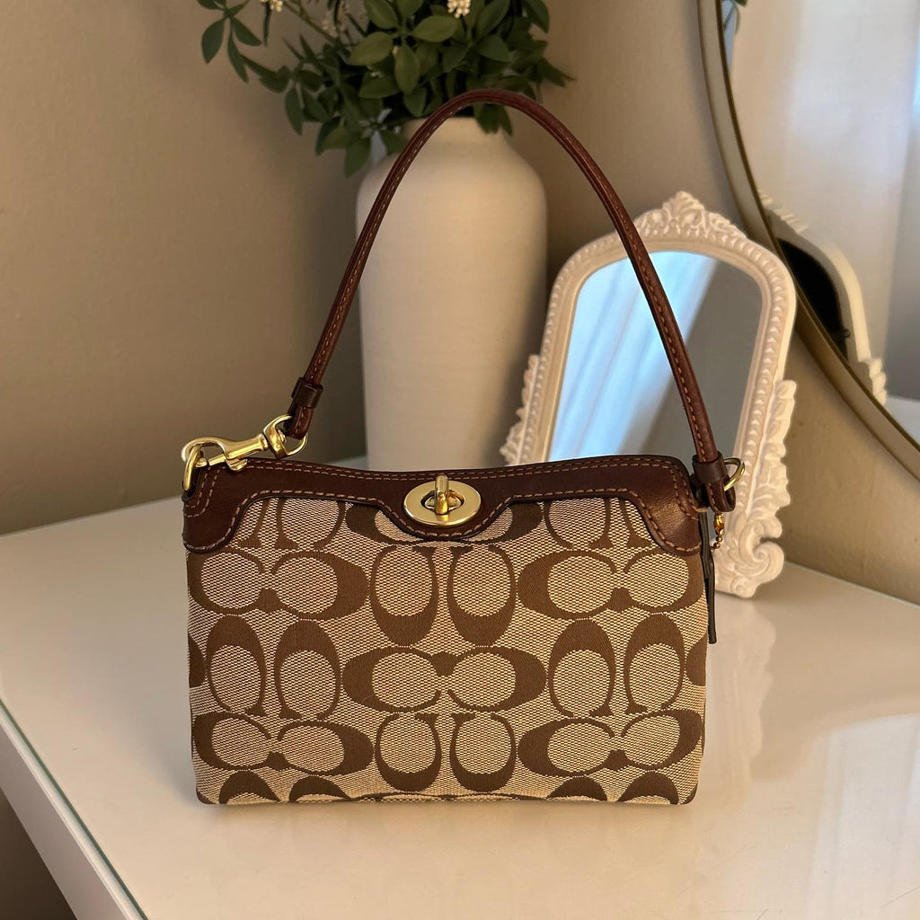 coach brown vintage bag