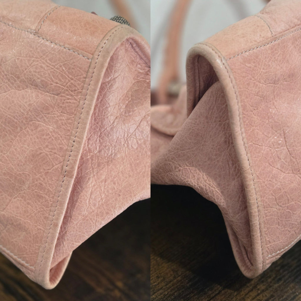 Balenciaga Leather Giant Hardware Part Time Bag with COA