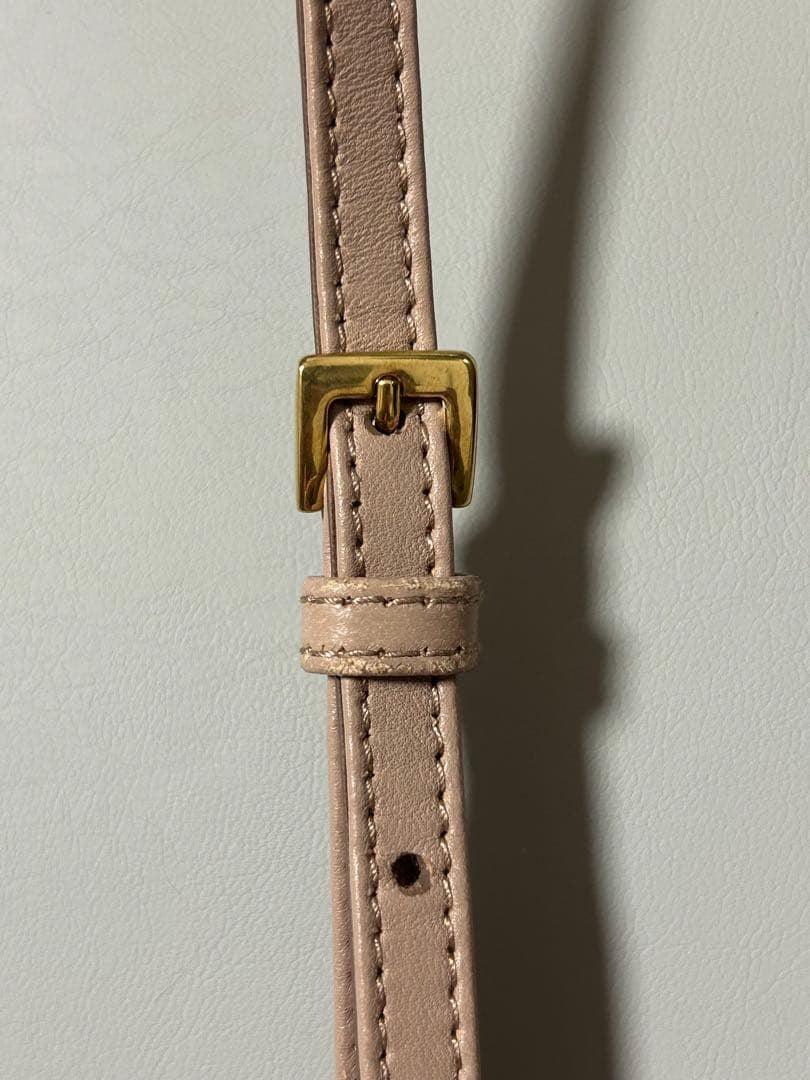 MIU MIU Matelass Leather Shoulder Bag Cameo Gift Present 0203b