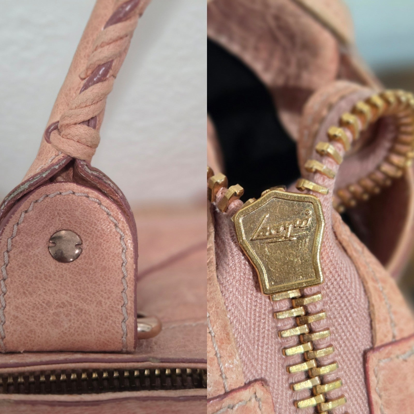 Balenciaga Leather Giant Hardware Part Time Bag with COA