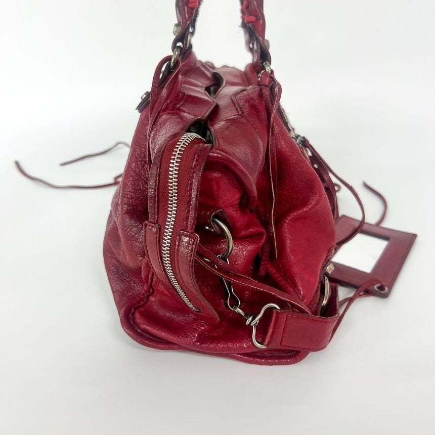 Balenciaga Classic City Bag Small Dark Red 152899392