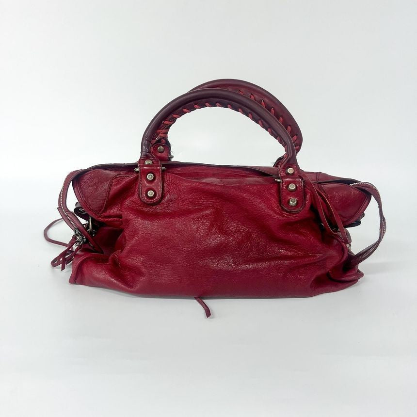 Balenciaga Classic City Bag Small Dark Red 152899392