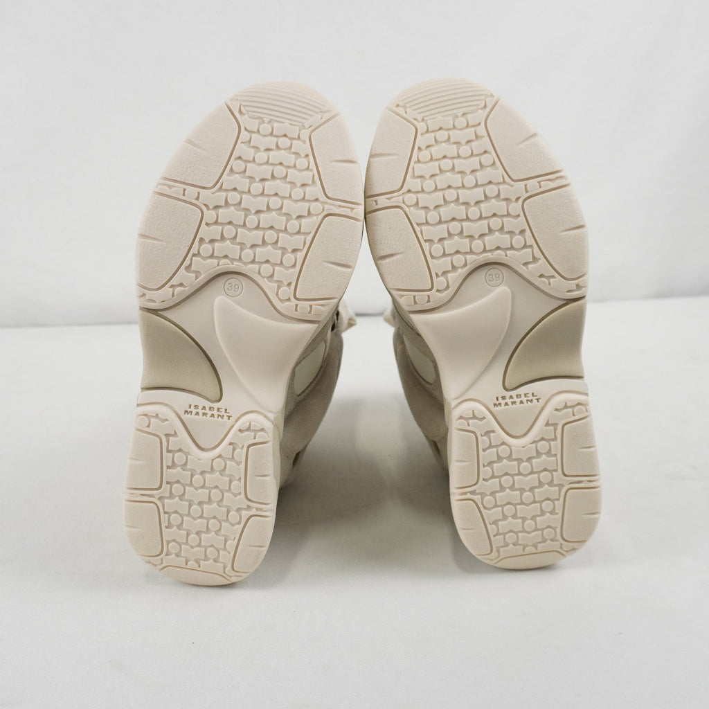 Isabel Marant Balskee High-Top Wedge Sneakers In White - Women's Size US 9/EU 39