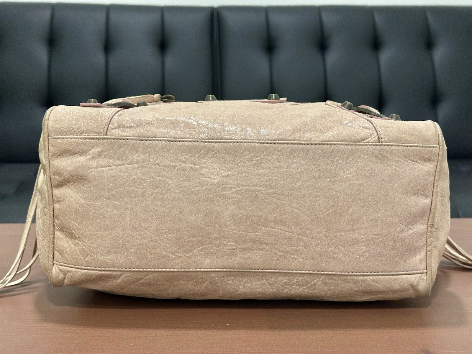 Balenciaga Twiggy City Bag – Nude/Blush – Full Set – Made in Italy