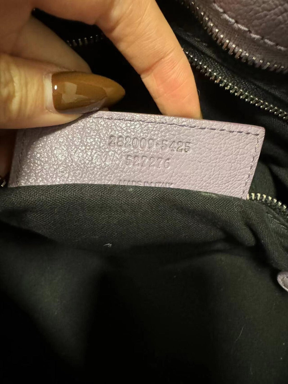 Balenciaga Giant City Part Time Shoulder Bag Purple Used Condition Wonderful