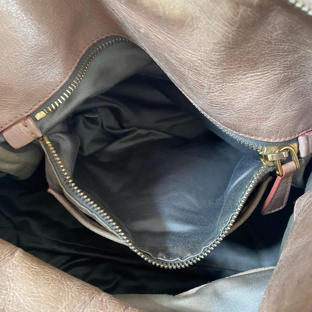 miu miu Vitello Lux side ribbon 2way bag Luxury designer feminine handbag italy
