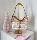 pink coach vintage bag 1