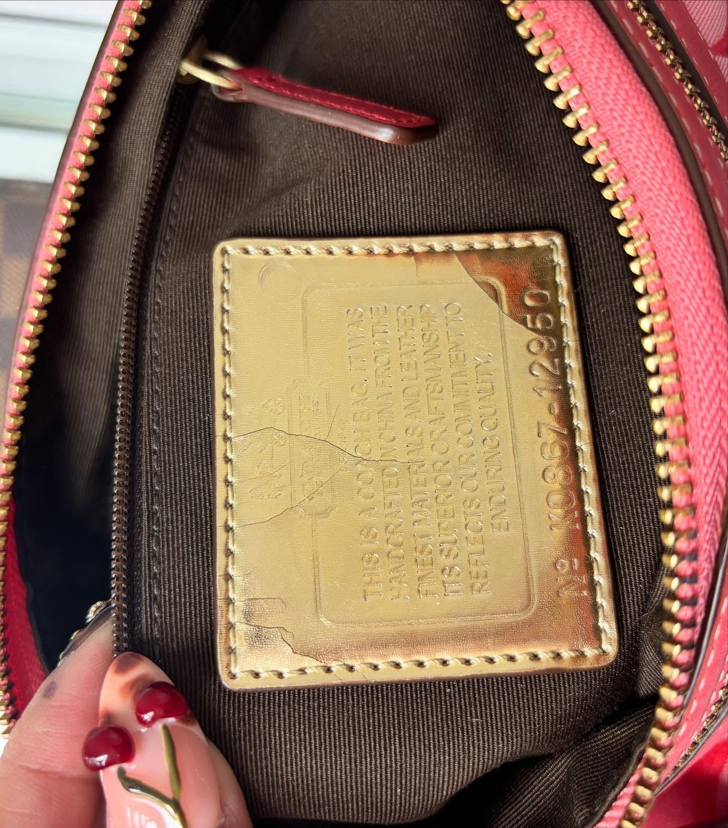 vintage coach bag 1